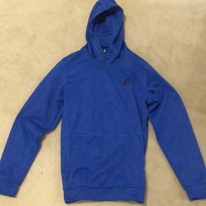 Blue and Black Adidas hoodie